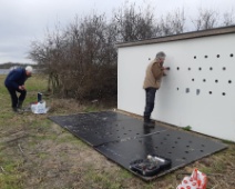 2023 Munnikenpolder - C=Herstel voorzijde oeverzwaluwenwand - Margot Klingers